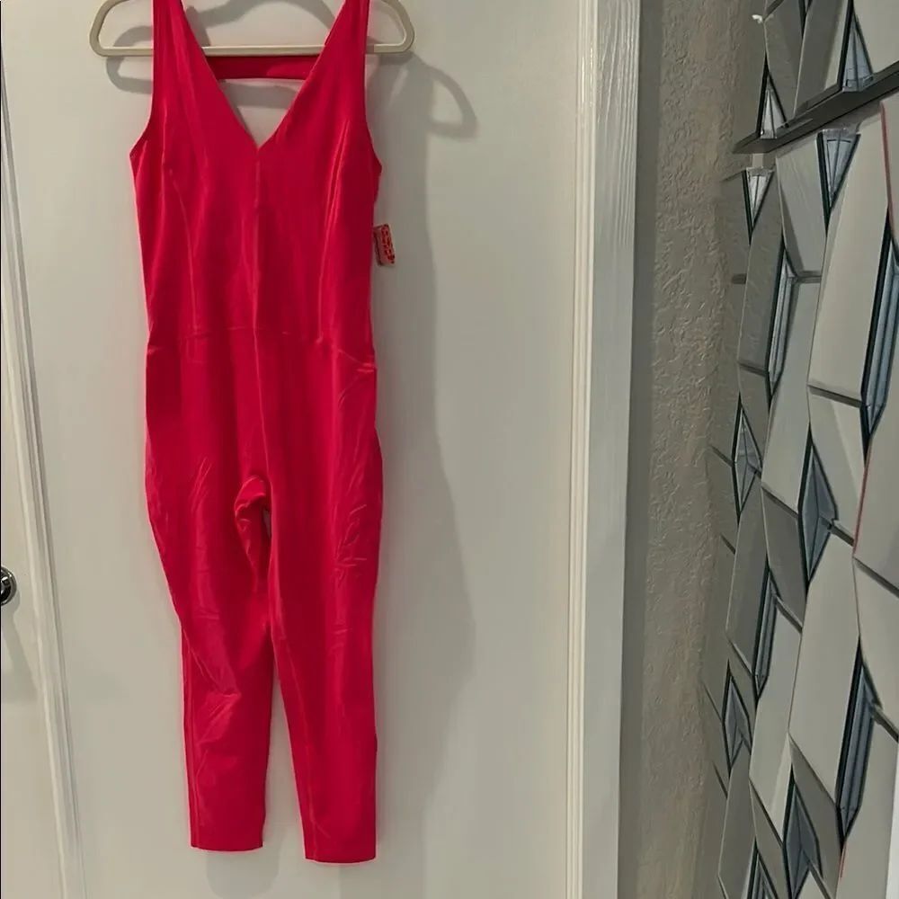Vibrant Pink Jumpsuit
